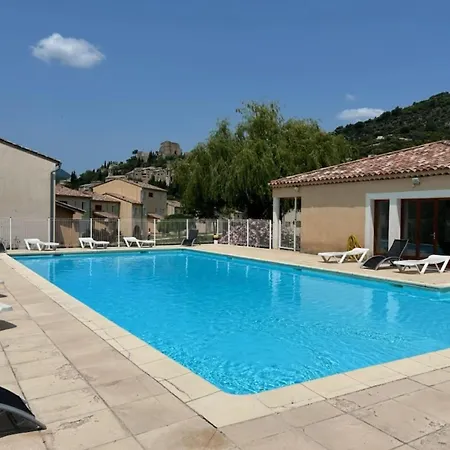 Lägenhet Res Les Sources Les Bains 2 Pers With Terrace Or Balcony Montbrun-les-Bains